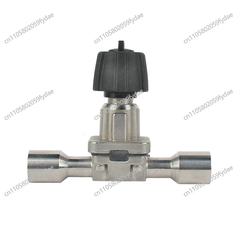 Sanitary Mini Manual Quick Fit Diaphragm Valve, Sampling Diaphragm Valve,