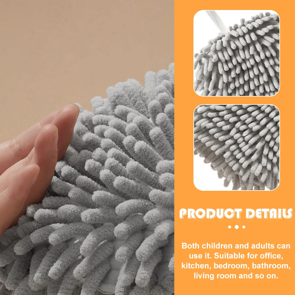 

2pcs Bath Grey H Quick Dry Absorbent Reusable Cotton Towel H Towel Hanging Set Portable Travel Home Decor