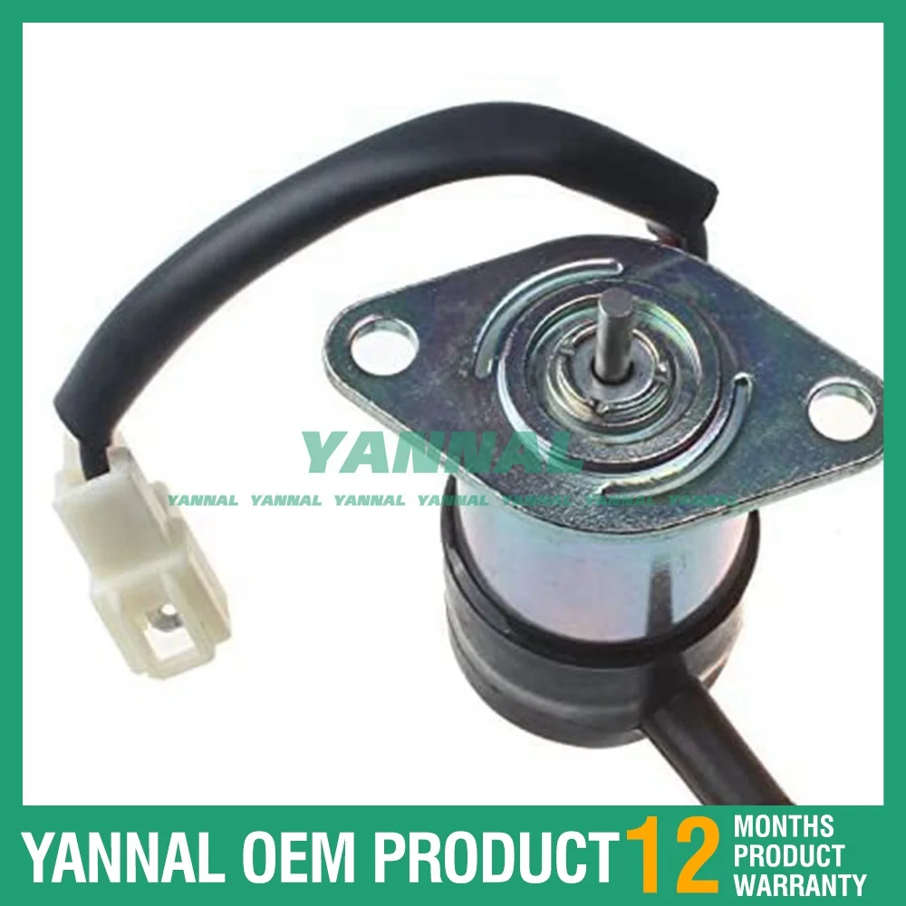 Long Time Aftersale Service New 16271-60010 Fuel Shutoff Solenoid For Kubota R310 BX23D BX2200D ZD28 D1105