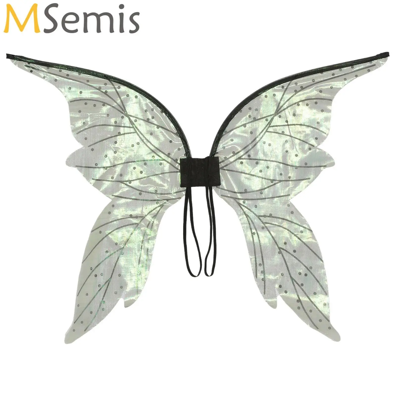 

Butterfly Fairy Wings Women Girls Sparkle Princess Angel Wing for Halloween Party Favor Cosplay Costume Dress Up Birthday Props