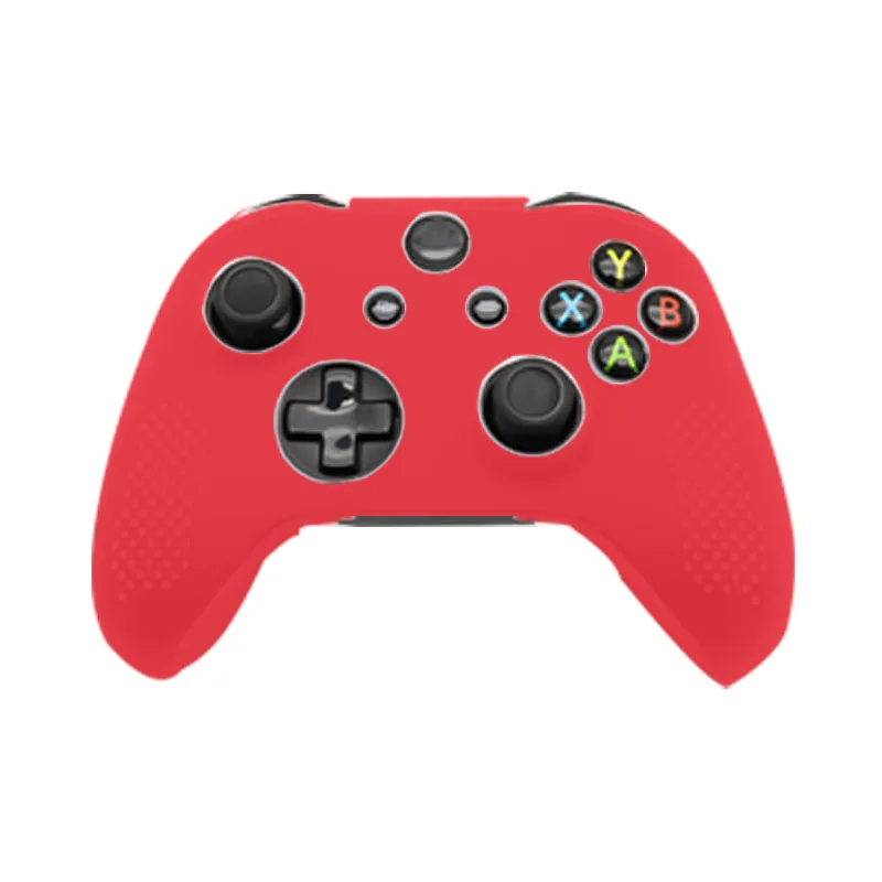 Capa protetora da pele para Xbox One S Controller, capa de silicone antiderrapante, acessórios Gamepad