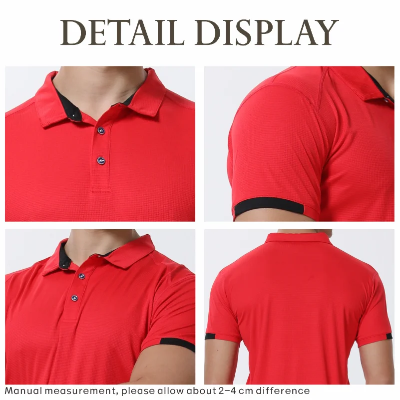 Summer Quick Dry Sports POLO Shirt Unisex Breathable Icy sensation  Shirt Premium Lapel Top Custom Printed Embroidered Logo 2023