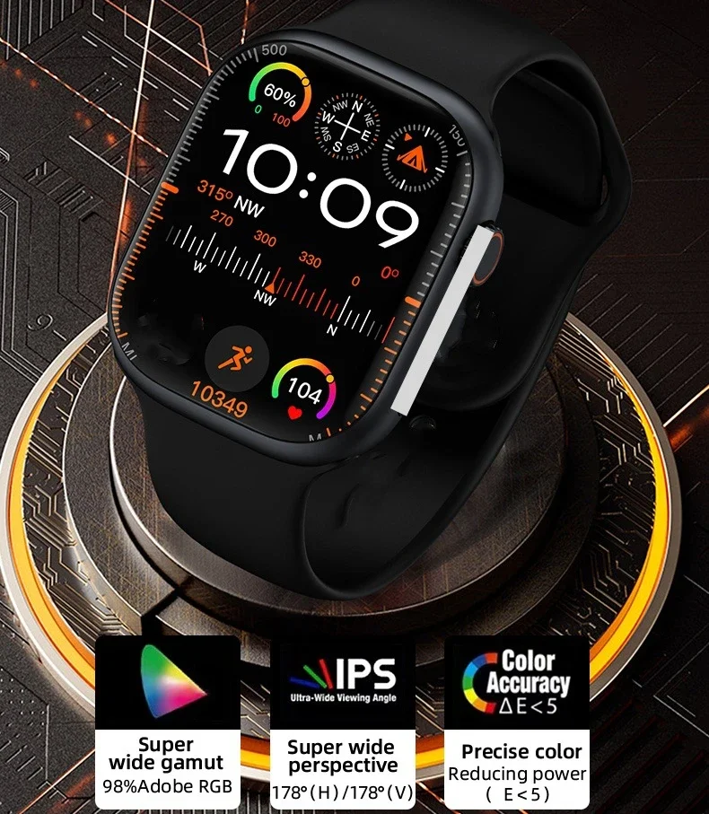 CD99 Smart Watch Cellular Card 2.26" Screen 2GB RAM AMOLED Wifi GPS 32GB ROM Message Reminding 5G Phone Watch Free Download Apps