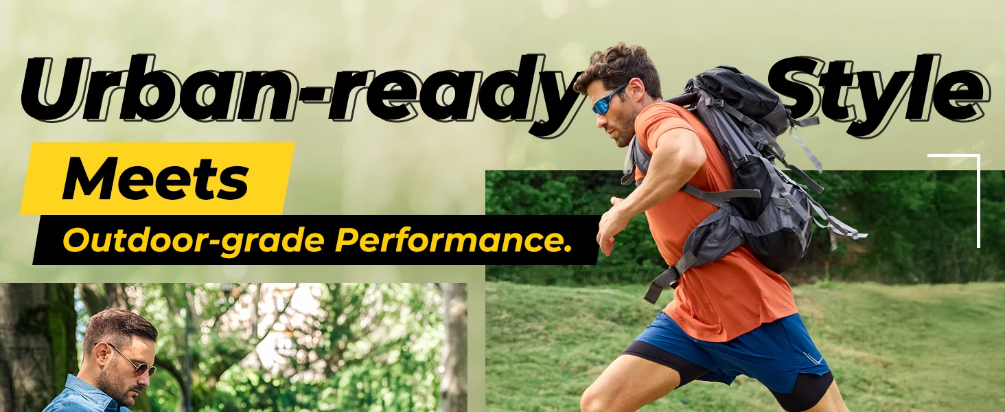 Fitville Outdoor-Wanderschuhe, wasserabweisende, extra breite Trekking- und Kletterschuhe für Herren, Sneakers mit hoher Rückfederung – Detail 5