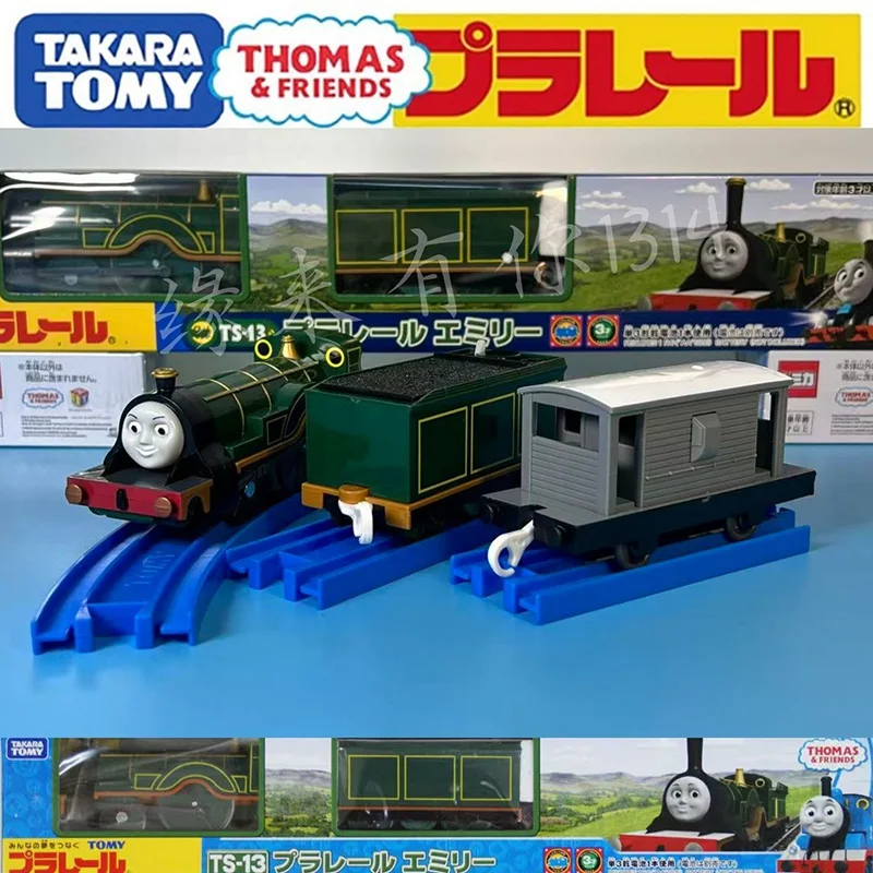 

Takara Tomy Tomica Thomas And Friends TS-13 Эмили Электрический маленький поезд Игрушка для мальчика Супер поезд Игрушечная модель Моделирование дисплея