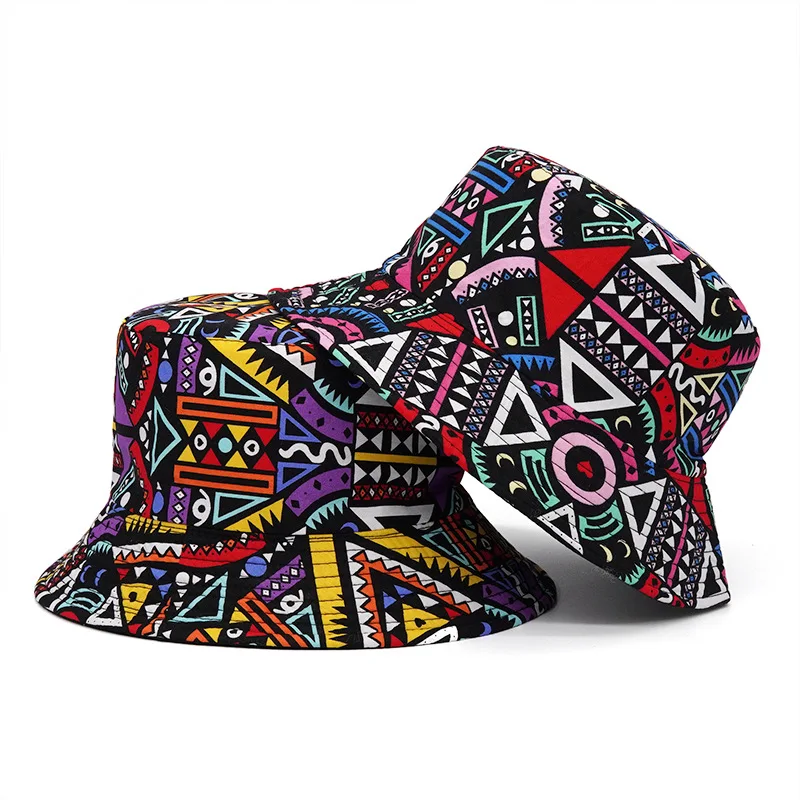 Fashionable Bucket Hats Letter Print Fisherman Hat Summer Sun For Women Men Reversible Fishing Unisex Cap