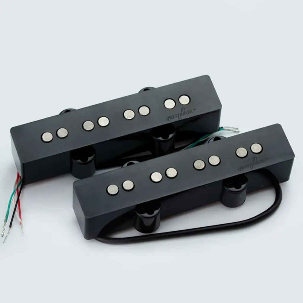 جايكر لاقط ألنيكو بأربعة أوتار، هيكل علوي وسفلي، تقليل الضوضاء، يمكن قطع ملف واحد بدون ضوضاء