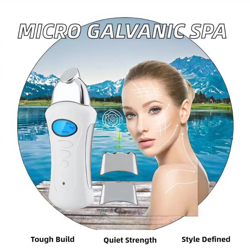 เครื่องนวดหน้าและลำตัวไมโครเคอร์เรนท์ขายดีที่สุด ผลิตจากพลาสติก ABS ใช้ไฟฟ้า กัวซา ช่วยลดเลือนริ้วรอย กระชับผิวหน้า