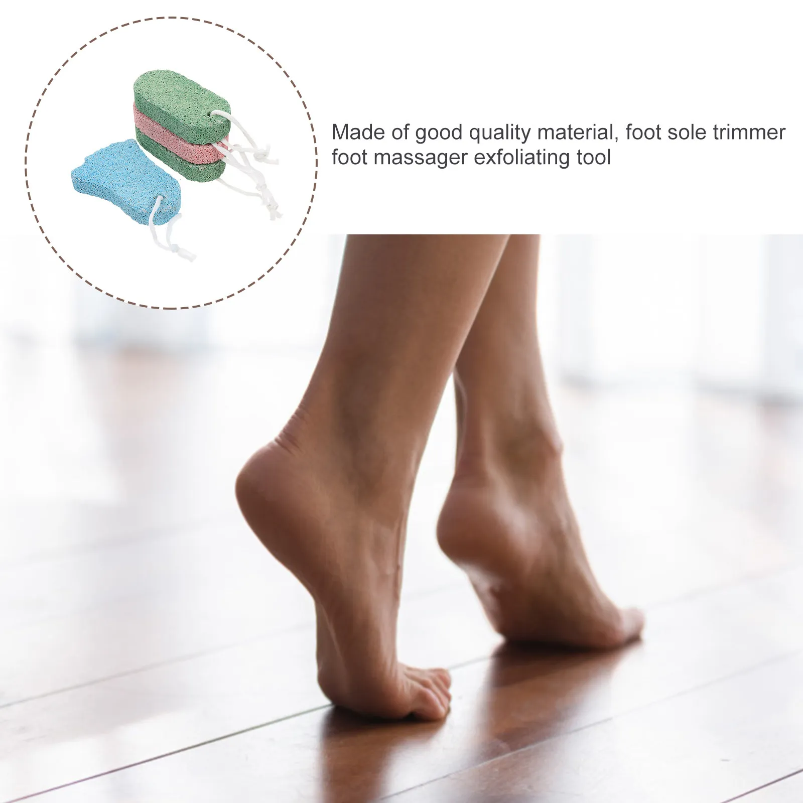

4Pcs Foot Callus Remover Tool Heavy Duty Pedicure File for Dead Skin Removal Smooth Feet Exfoliating Trimmer Handheld Foot Care