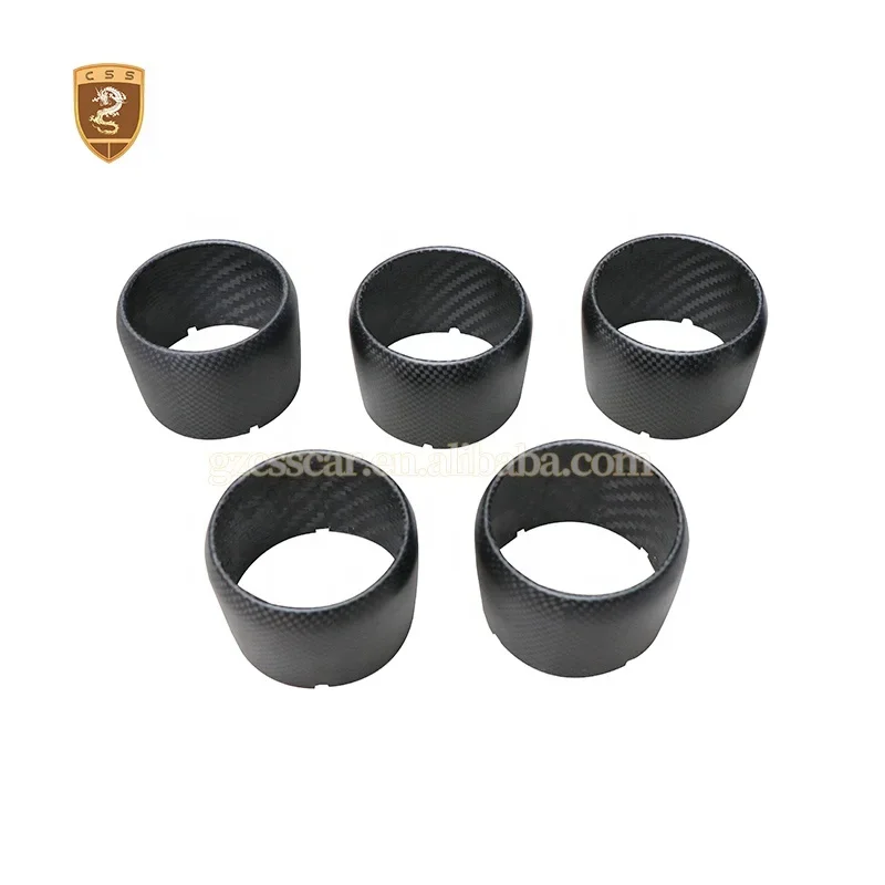 OEM Style Dry Carbon Fiber Interior Decoration Accessories Car Air Conditioner Control Panel Cover Interior for Ferrari F12