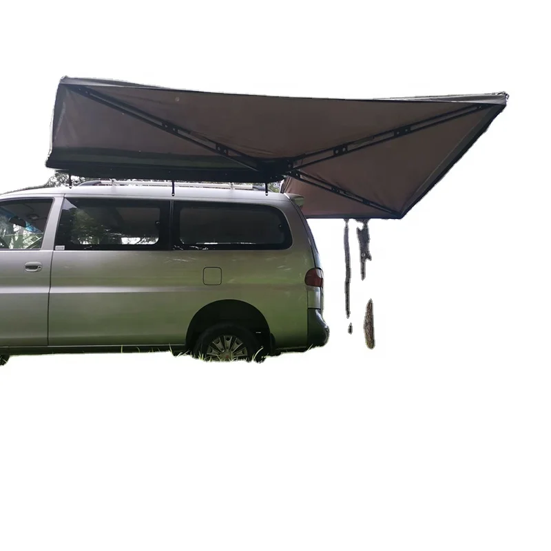Tenda da campeggio con tettoia per portellone posteriore collegabile pieghevole portatile Tenda da campeggio per SUV Van per il campeggio