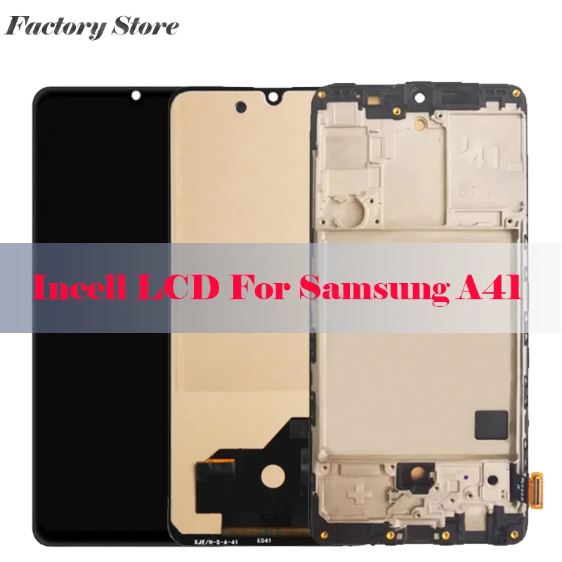 

Для Samsung Galaxy A41 A415 A415F DS LCD с рамкой Pantalla мобильный телефон дисплей сенсорный экран дигитайзер сборка Замена