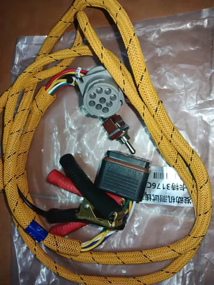 Excavator test cable CAT 3176C 3406E 3408E Engine part Testing Cable test wiring harness for Caterpillar 3176C