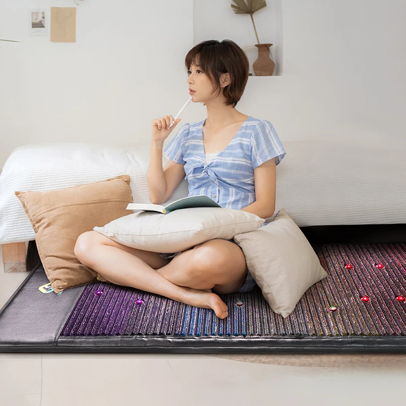 

Fuerle OEM/ODM Hot Sales Photon Pemf Mat Thermal Crystal Mat Heating Pemf Mat For Detox And Relax