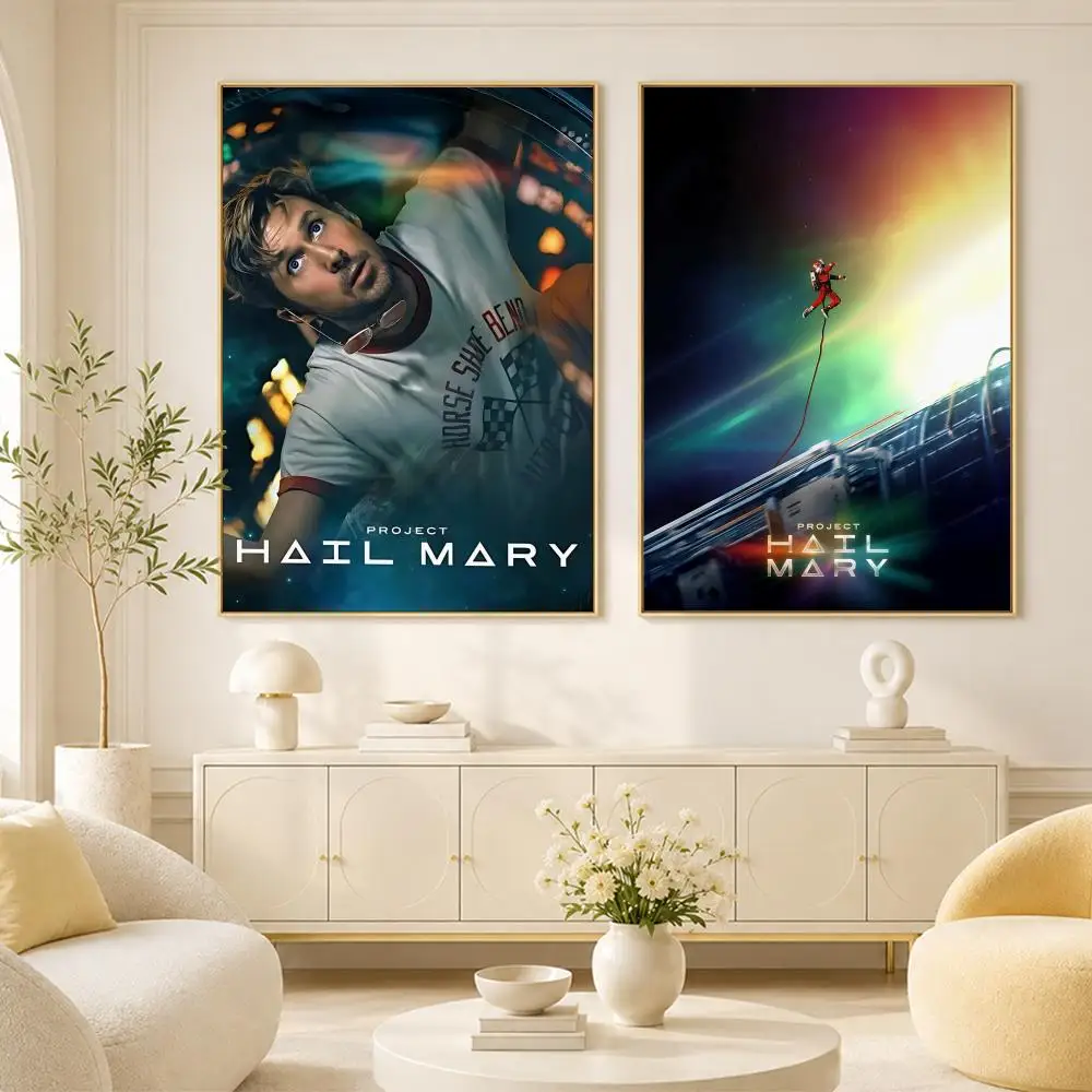 Project Hail Mary Poster Room Home Decoration Interior Wall Art Printing Garage Posters Gift