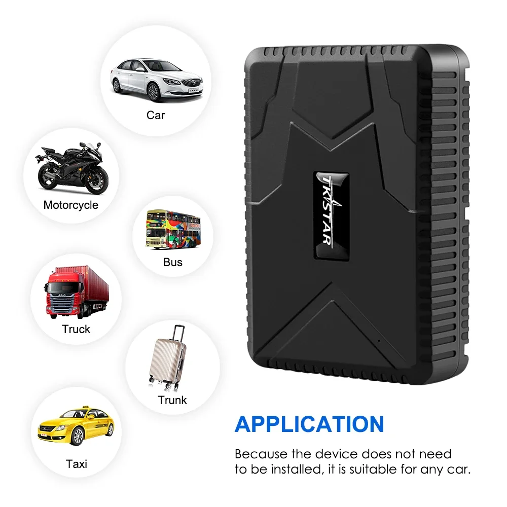 Car GPS Tracker 4G TK915 GPS Locator 10000mAh Magnet Waterproof IP65 GPS Car Tracker Tamper Alert LIFETIME FREE APP TKSTAR TK905