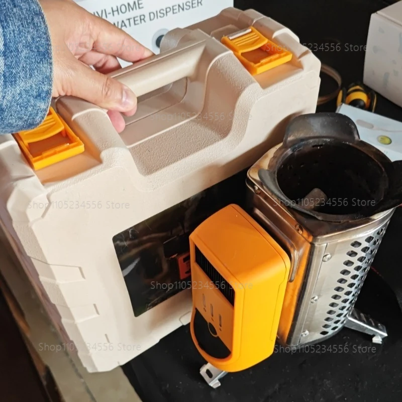 

Портативная бездымная уличная дровяная печь для кемпинга, угольная газификация, плита для пикника