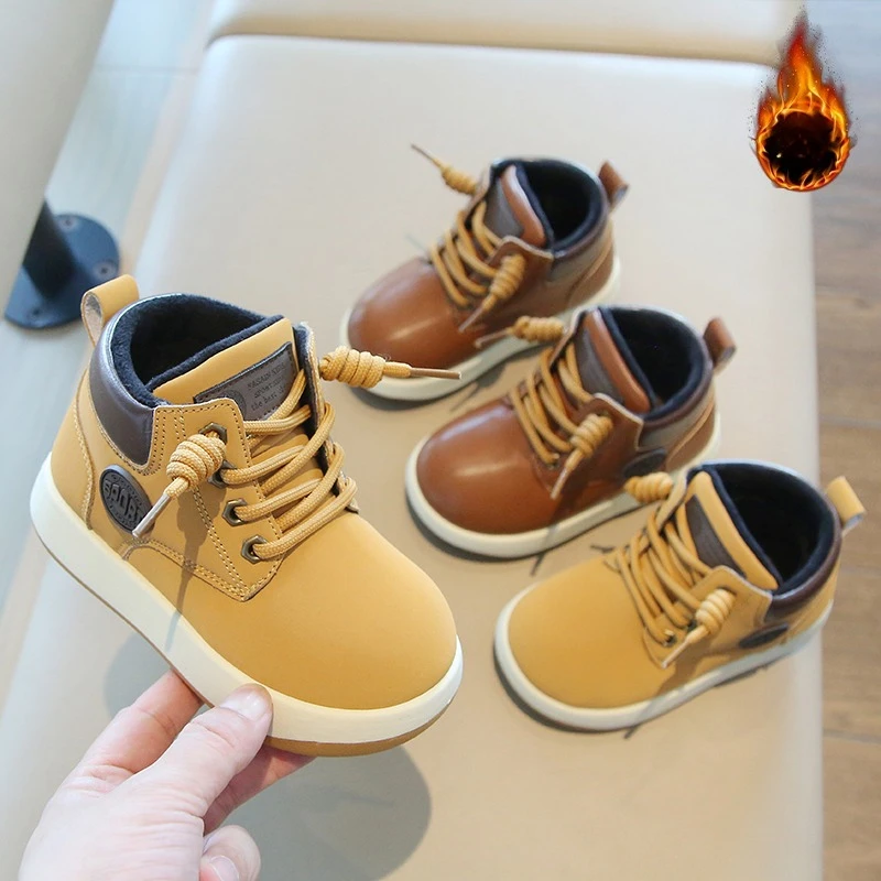 

Girls Boots High Top New Baby Children Shoes Fashionable and Sporty Soft Rubber Sole Boots Walking Casual Sports Toddler Shoes