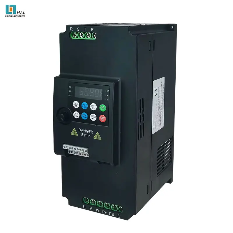 

220V 7.5kw HL3000 Single Phase To 3 Phase Inverter AC Variable Frequency Converter VFD