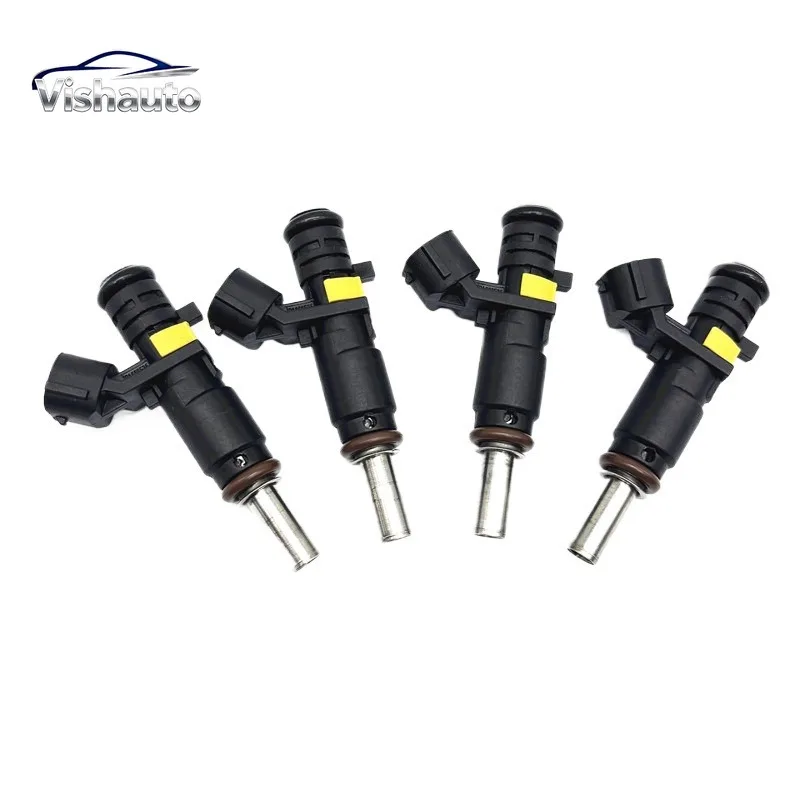 4 PCS Fuel Injector 13537528176 FJ1111 For Mini Cooper 1.6L L4 2007 2008 2009 2011 2012 2013 2014 2015 2016