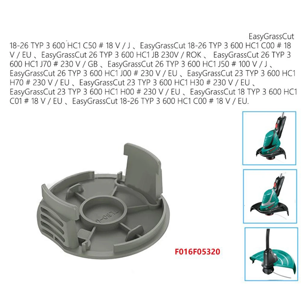 Proteggi la tua linea e il coperchio della bobina di ricambio per rifinitore di corde per Bosch EasyGrass Cut 18 230 18 26 18 260 23 26