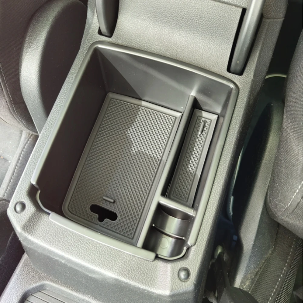 For Volkswagen VW Tiguan L 2017~2021 Car Console Armrest Storage Box Container Case Refit Accessories Styling - view 2