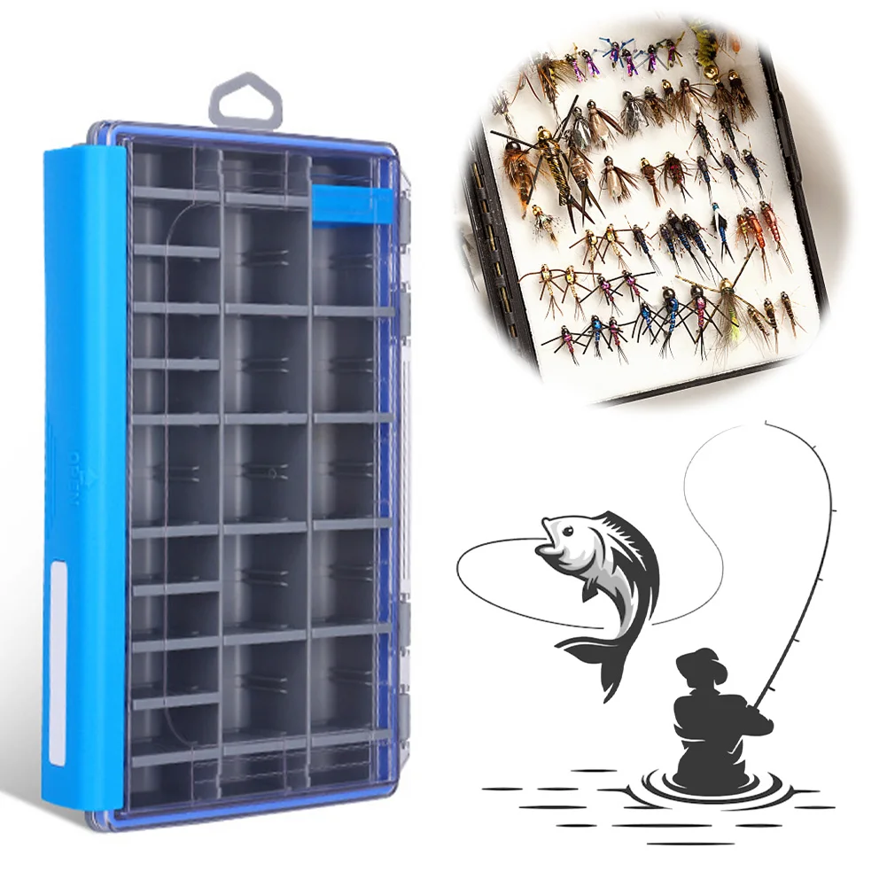 Fish Hook Fishing Lure Bait Storage Case Waterproof Fishing Accessories Tool Storage Box Fishing Lure Box Fishing Supplies