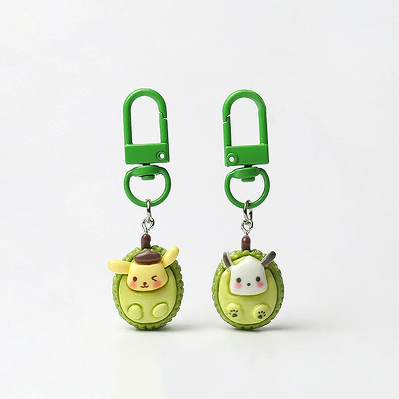 LLavero de aguacate Sanrio de dibujos animados, colgante de mochila, colgante, decoración, regalos