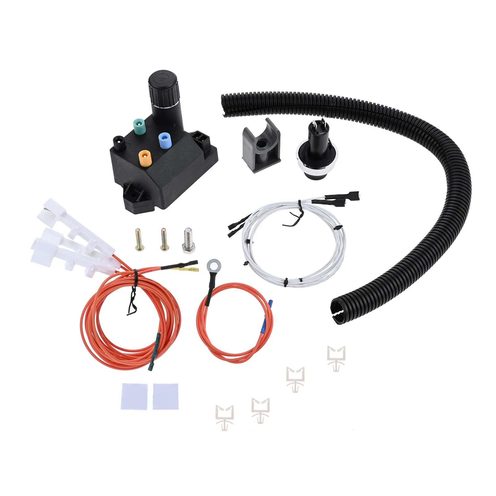 1Set66354 مجموعة شعلة الشواية لـ Weber Genesis II 310/315 شوايات الغاز E310 S310 SE310 E315 S315 CE310 4-Outlet الإشعال الإلكتروني