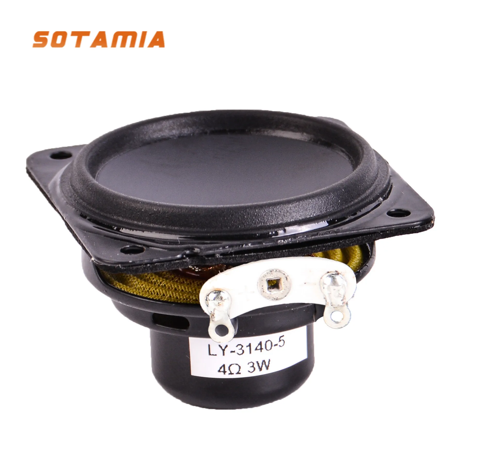 Sotamia-ポータブルスピーカー,2個,40mm,4オーム,3W,オーディオアンプ,ホームシネマ用