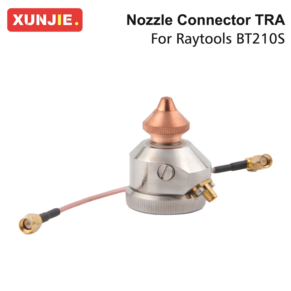

XUNJIE Raytools BT210S лазерный разъем сопла TRA оптоволоконный станок для резки металла часть 211TRA0424 для лазерной головки Raytools BT210S