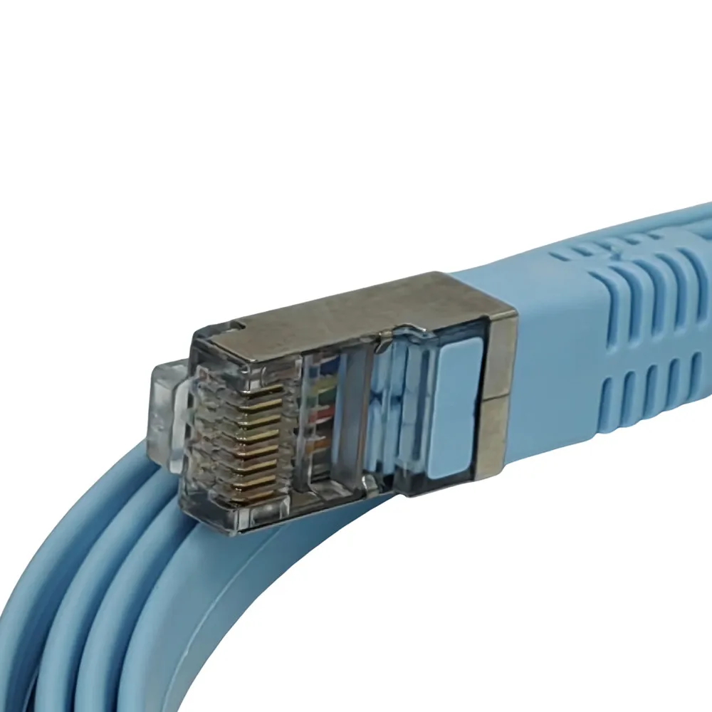 USB to RJ45 Console Cable RS232 Serial Adapter for Cisco Router 1.5m USB RJ 45 8P8C Converter USB Console Cable