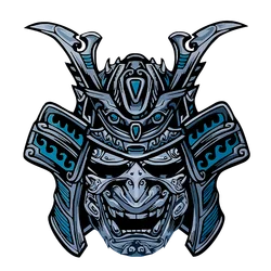 JDM Samurai Reflective Car Stickers Motorcycle Scooter Automobile Body Windshield Fuel Tank Helmet Decorative Decal Accessories