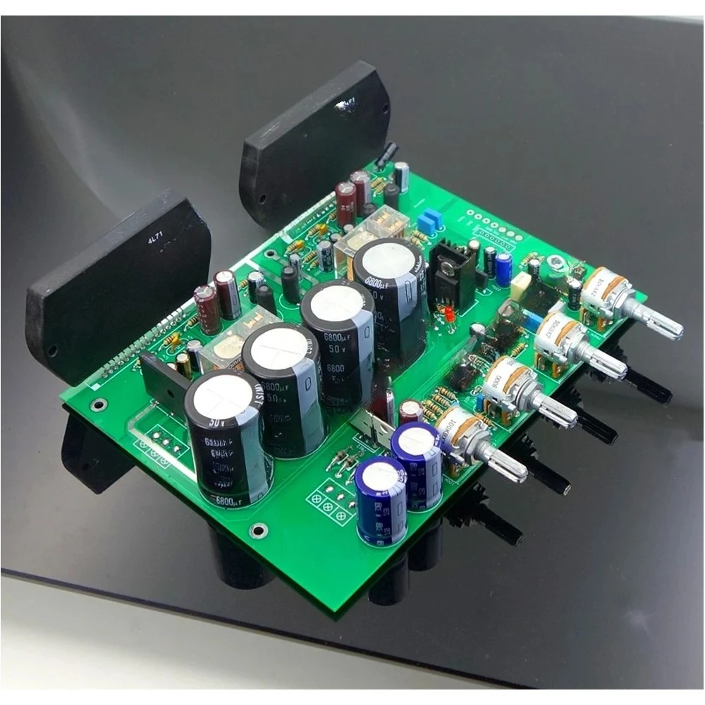 for STK401 New Generation of HI FI Level 2.1 Amplifier Finished Board With Preamp