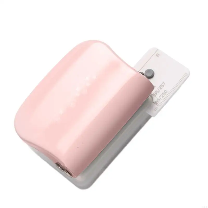 83CC 5 Sheets Capacity, Compact Handheld Hole Punches for Home Office School Use, Mini Hole Punches, Small 5 Hole Puncher