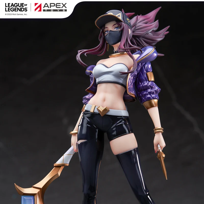 K/DA Akali Figur LOL Modellperipherie im Maßstab 1:7