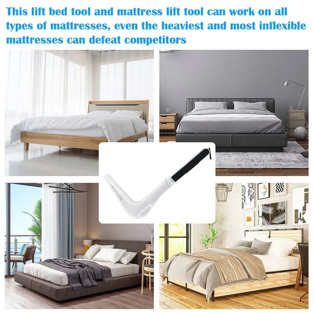 Mattress Lifting Tool Under Mattress Wedge Elevator Bed Making Tool Reduce Excess Strain Effortless Bed Making Changing Sheets