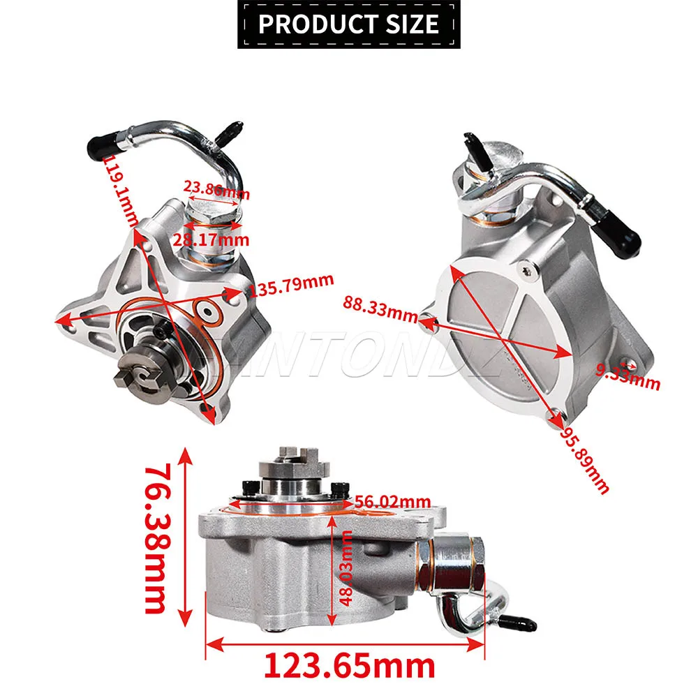 Vacuum Pump Kit For Mazda 6 GJ, CX-5, 3 BM SH01 2.2 Diesel Skyactiv SH1518G00 SHY218G00A SH1518G00