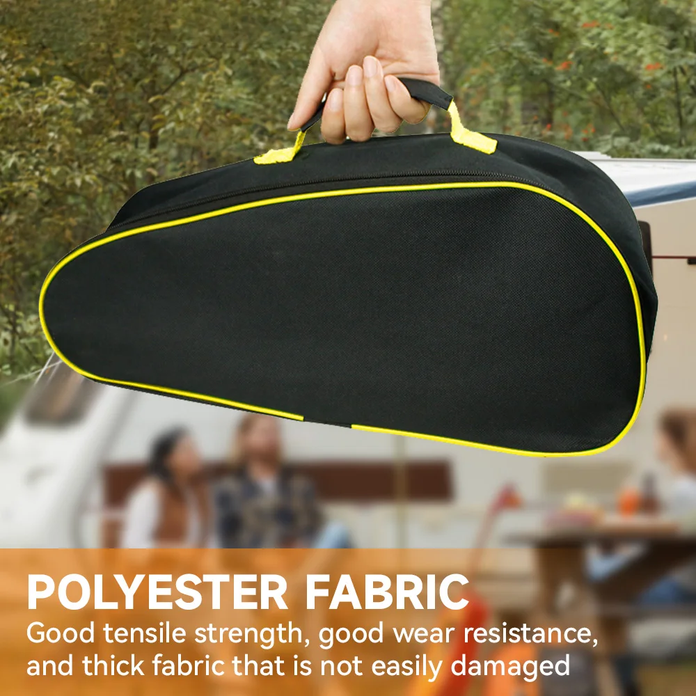 

Car Tool Bag Handheld Black Multifunctional Portable Tool Bag Oxford Cloth Storage Bag Car Wear Resistant Zipper Practical