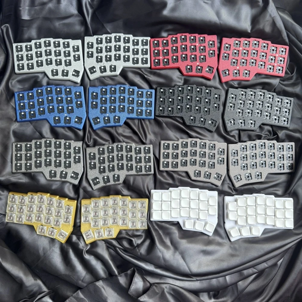 

Corne V4.1 Keyboard 3x6 Kailh v1/v2 Choc Low Profile Spilt Keyboard Custom Wired HotSwap Horn Keyboard Kit RGB Vial Teclado Game