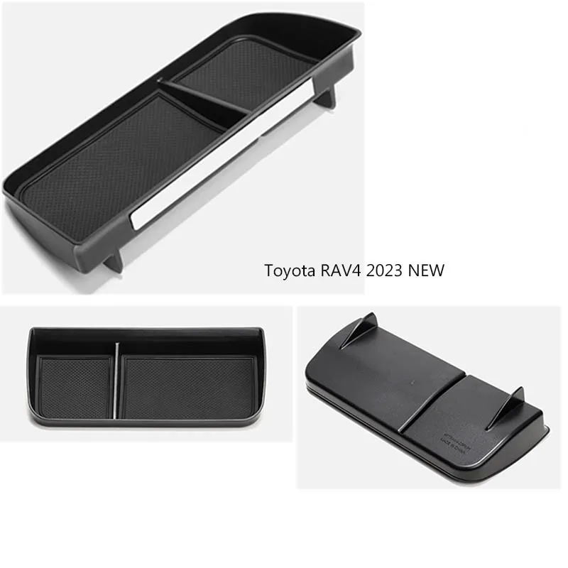 For Toyota RAV4 2023 2022 2021 2020 Instrument panel storage box Car Screen Storage Box Behind Screen Dash Accessories