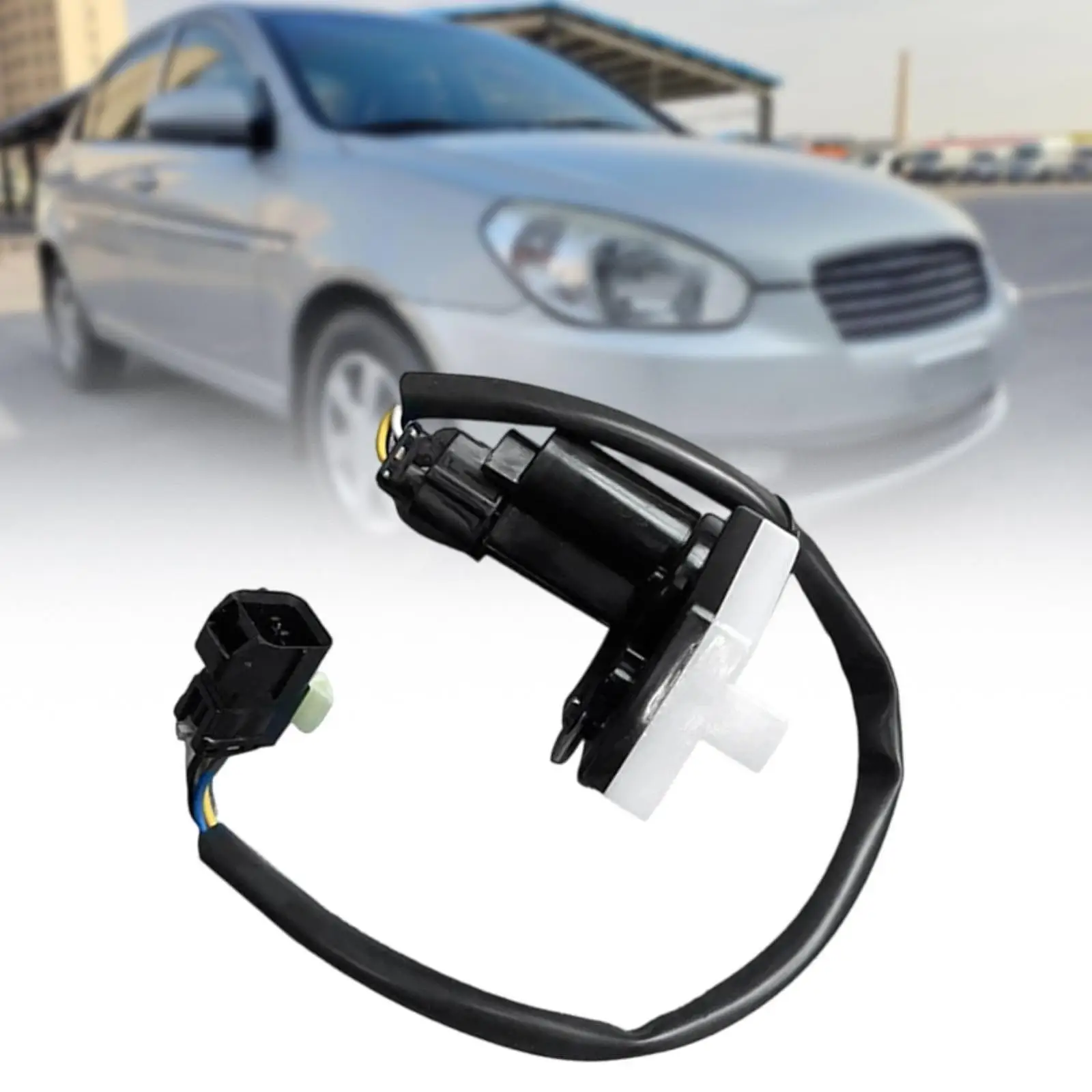 

Door Lock Actuator 957351C010,Compatible Accessory Black for Hyundai,02-10 Sturdy Attachment Replace Parts