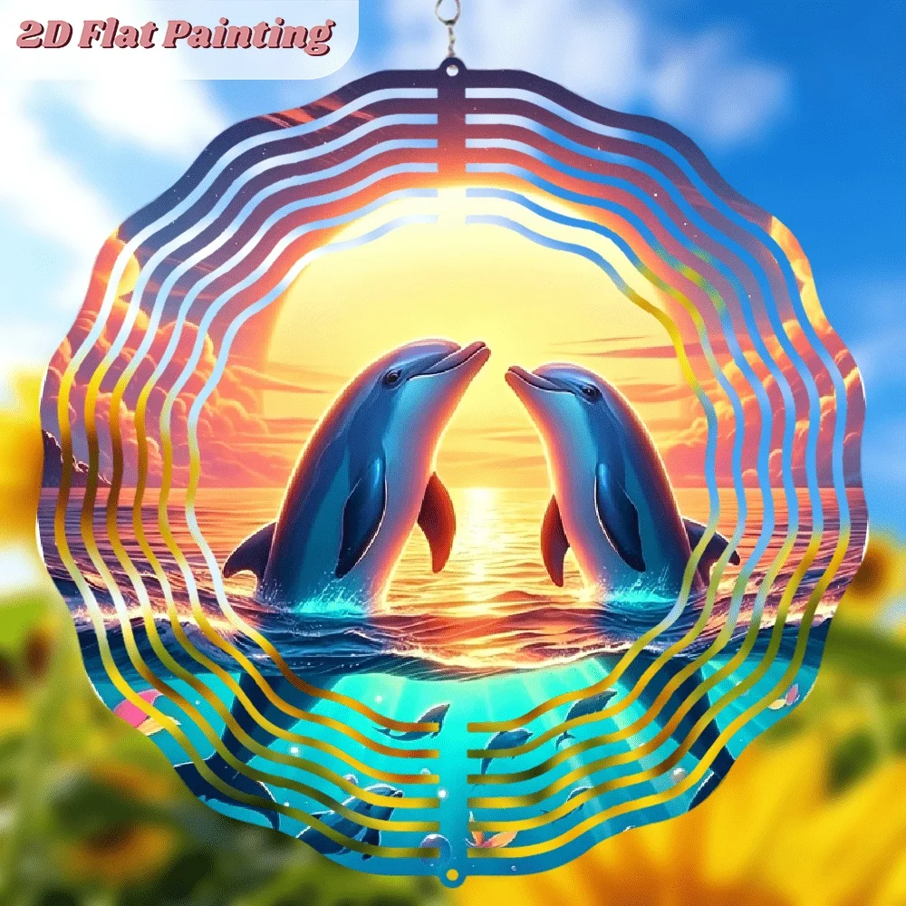 2D Flat, Two-dimensional  Round 