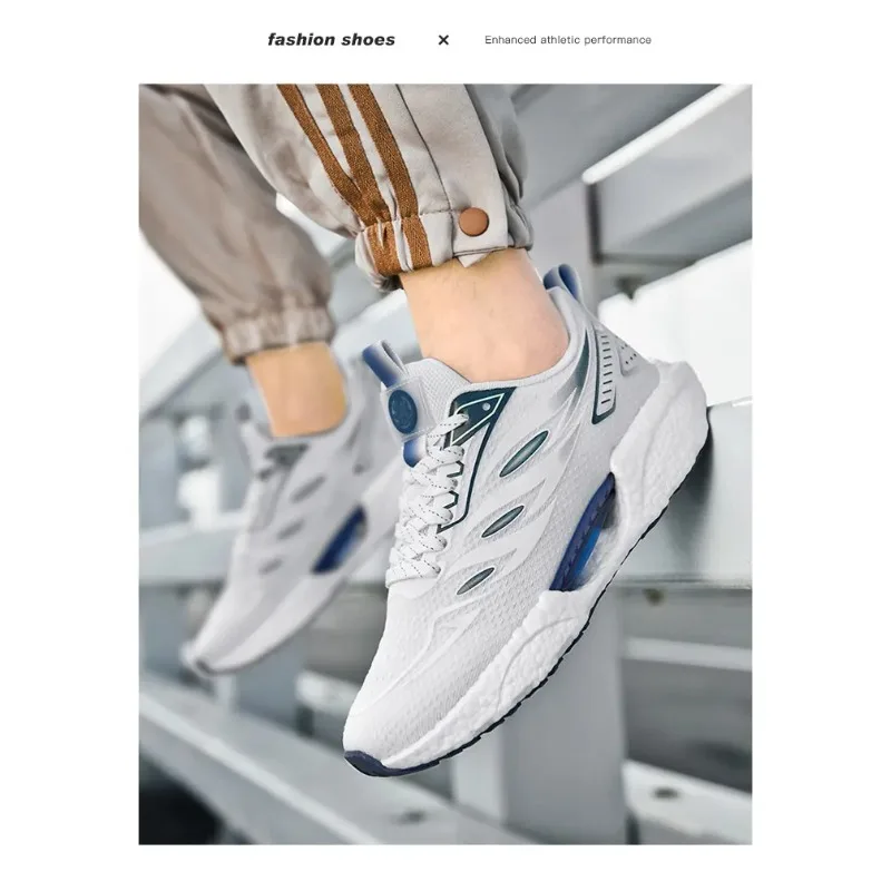 

Men Sneakers Running Shoes Women Plus Size Sports Shoes Casual Couple Trainers Shock Tennis Gym Shoes