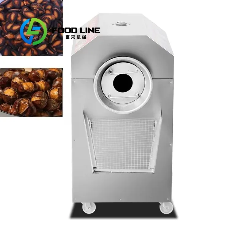 

Газовая нагревательная машина для обжарки кофейных зерен, кунжутная машина для обжарки специй, оборудование для жарки чайных листьев