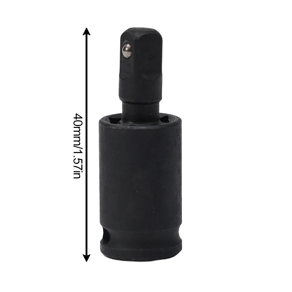 Industrial Swivel Joint Socket Adapter for 1/4 Inch Drive Pneumatic Tools Requiring Continuous Angular Adjustment