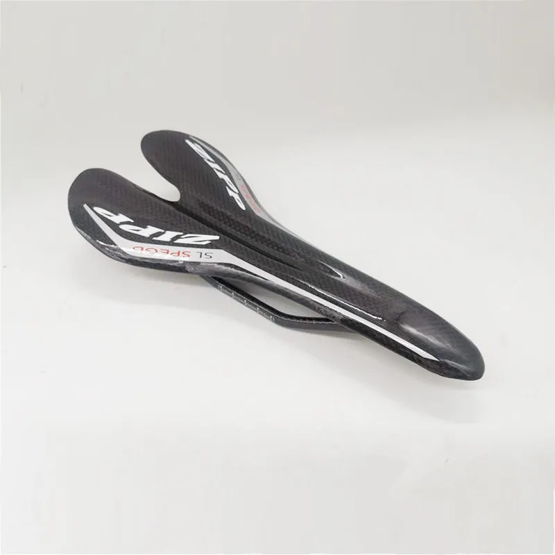 Full Carbon Fiber Bicycle Seat Cushion, Ultra-Light Seat  for Road Bikes and Mountain Bikes