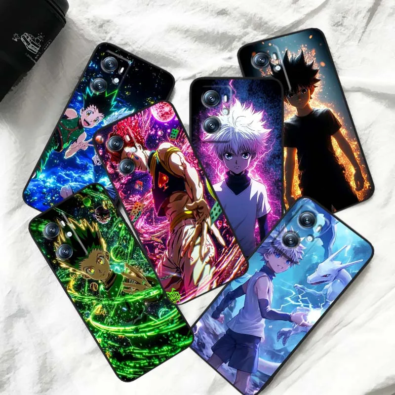 

Hunter x Hunter Cool Art Phone Case For OPPO Reno 7 A96 A40 A58 5 6 Realme GT A74 A78 Neo2 A74 A78 Find X5 X3 X7 X8 Black