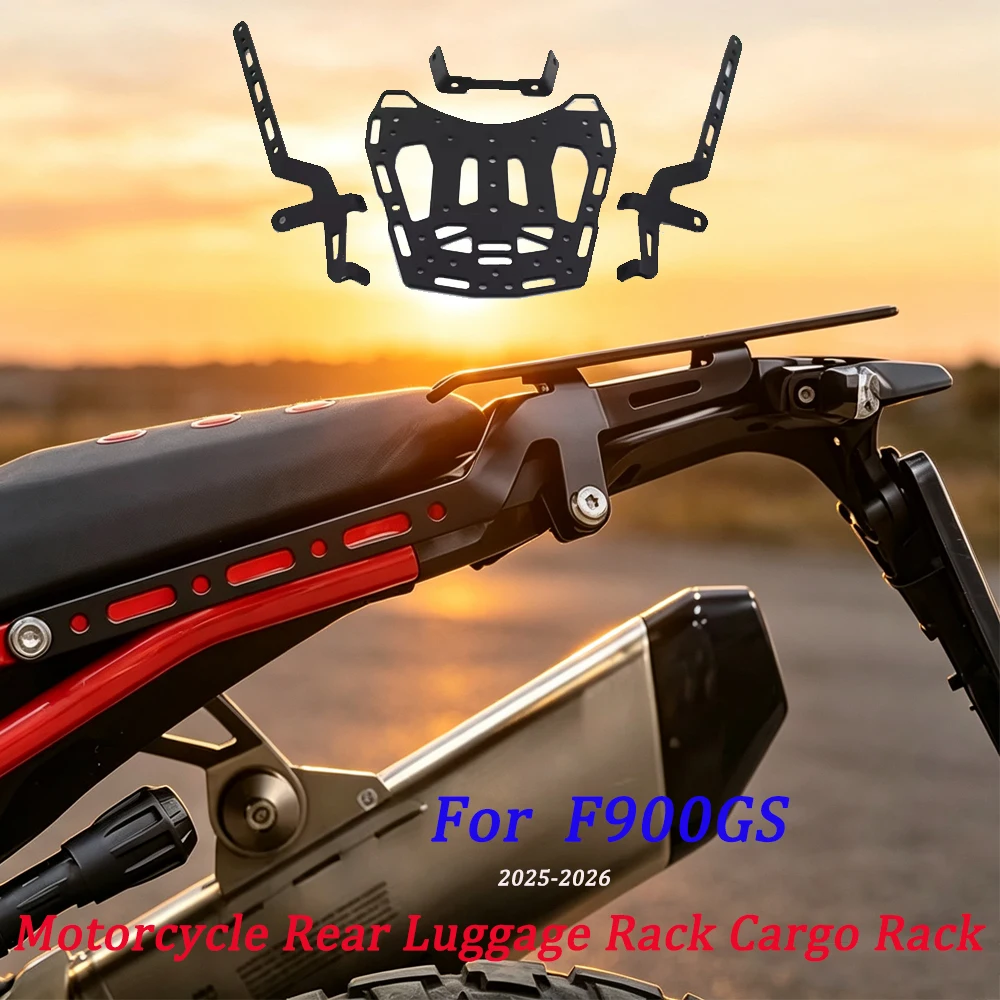 F 900GS 2025-2026 For BMW F900GS F 900 GS F900 GS F 900GS Motorcycle Rear Luggage Rack Cargo Rack Rear Carrier Support Bracket