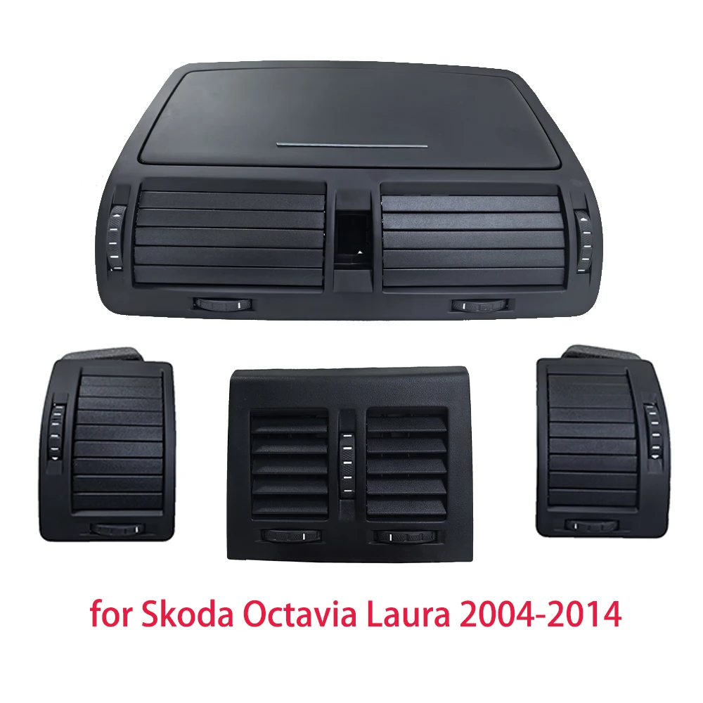 

Car Central Left Right Rear Air Vent AC Vent Grille Assembly For Skoda Octavia 2 A5 MK2 RS 2004-2014 11ZD820951,1ZD819203